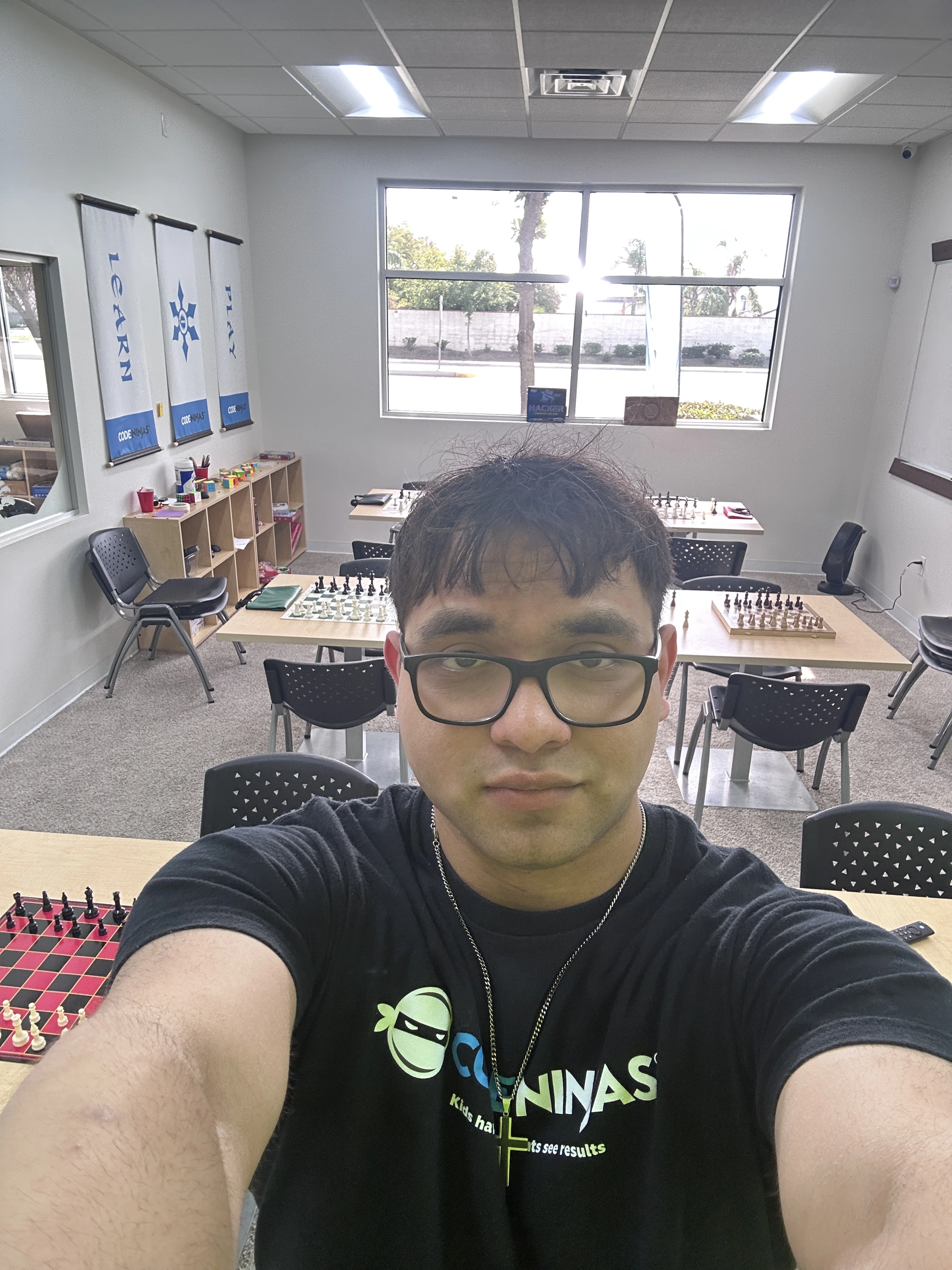 personal photo at code ninjas chess club